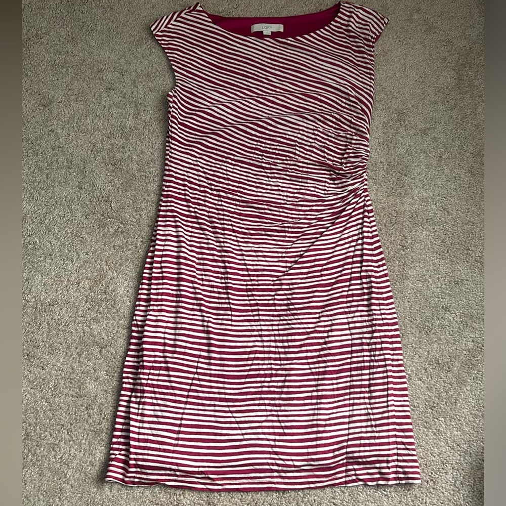 Ann Taylor Loft Striped Dress